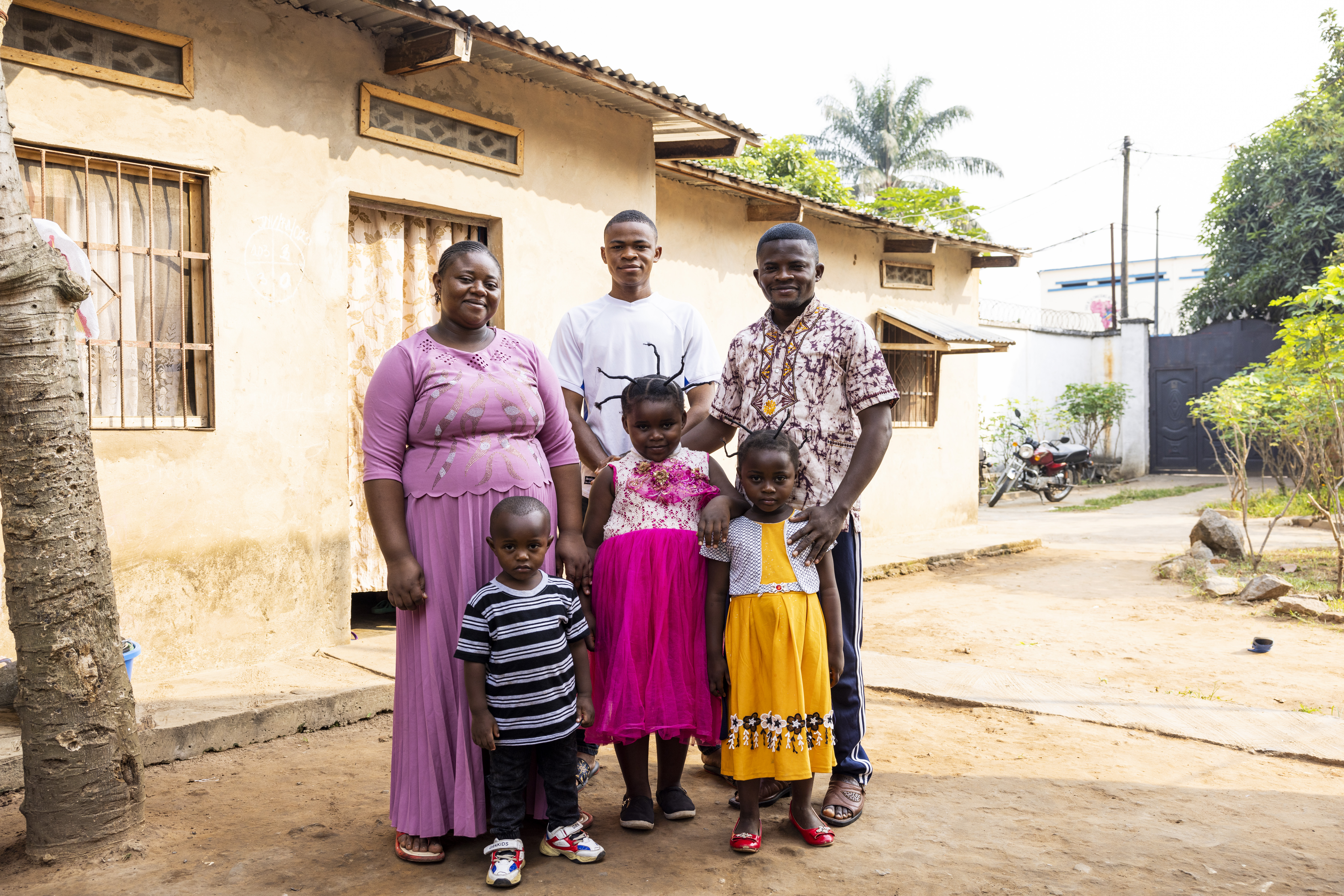 A family in Kananga