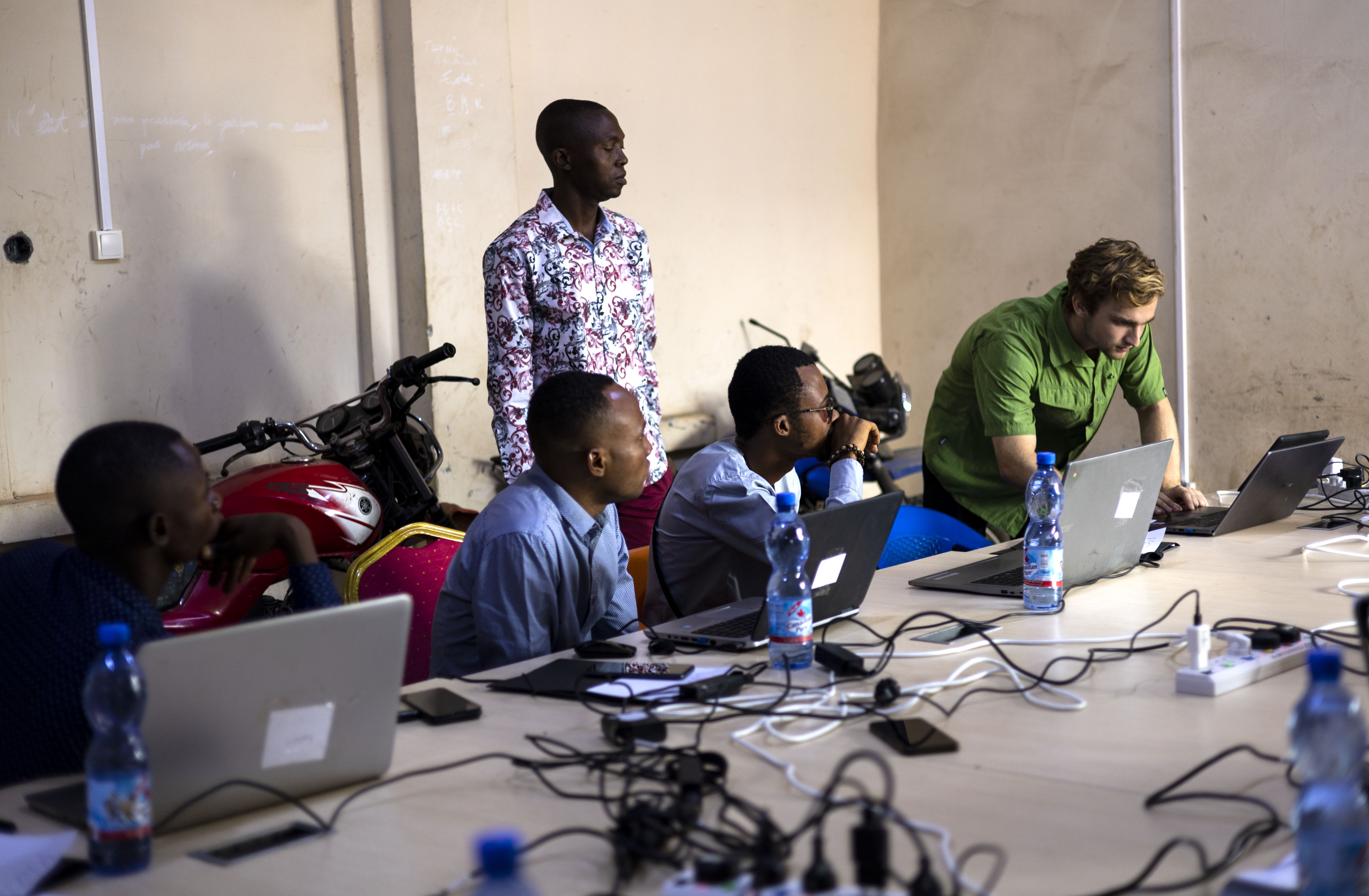 The ODEKA team at work